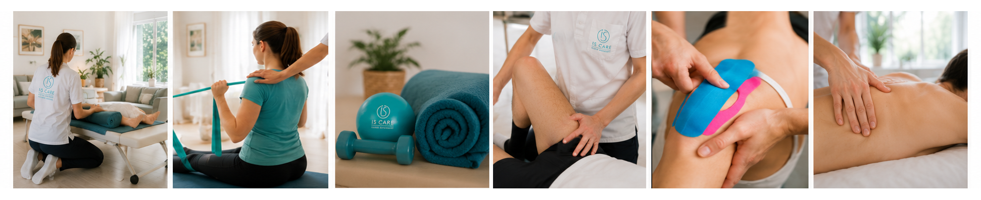 Momenti di fisioterapia e massoterapia a domicilio IS CARE